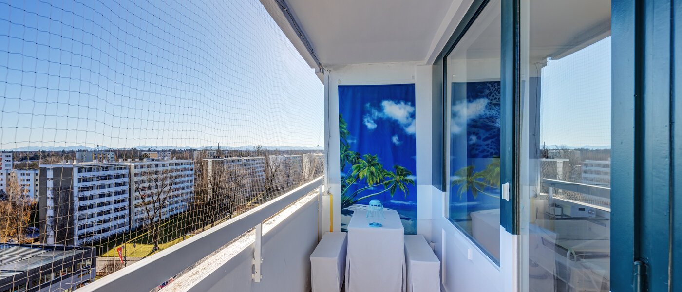 apartamento München Parkstadt Solln 01 balcón 10793