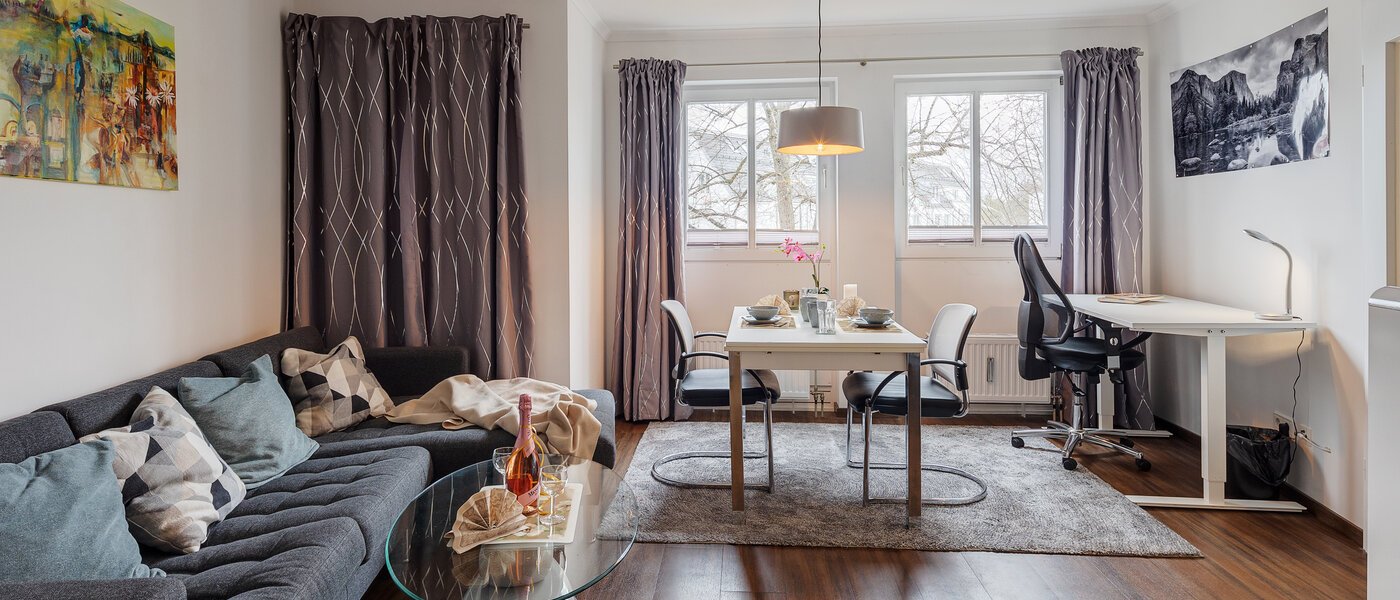 apartamento München Denning 02 zona de día  10800