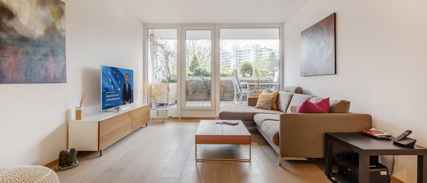 apartamento München Olympiadorf 01 salón 10807