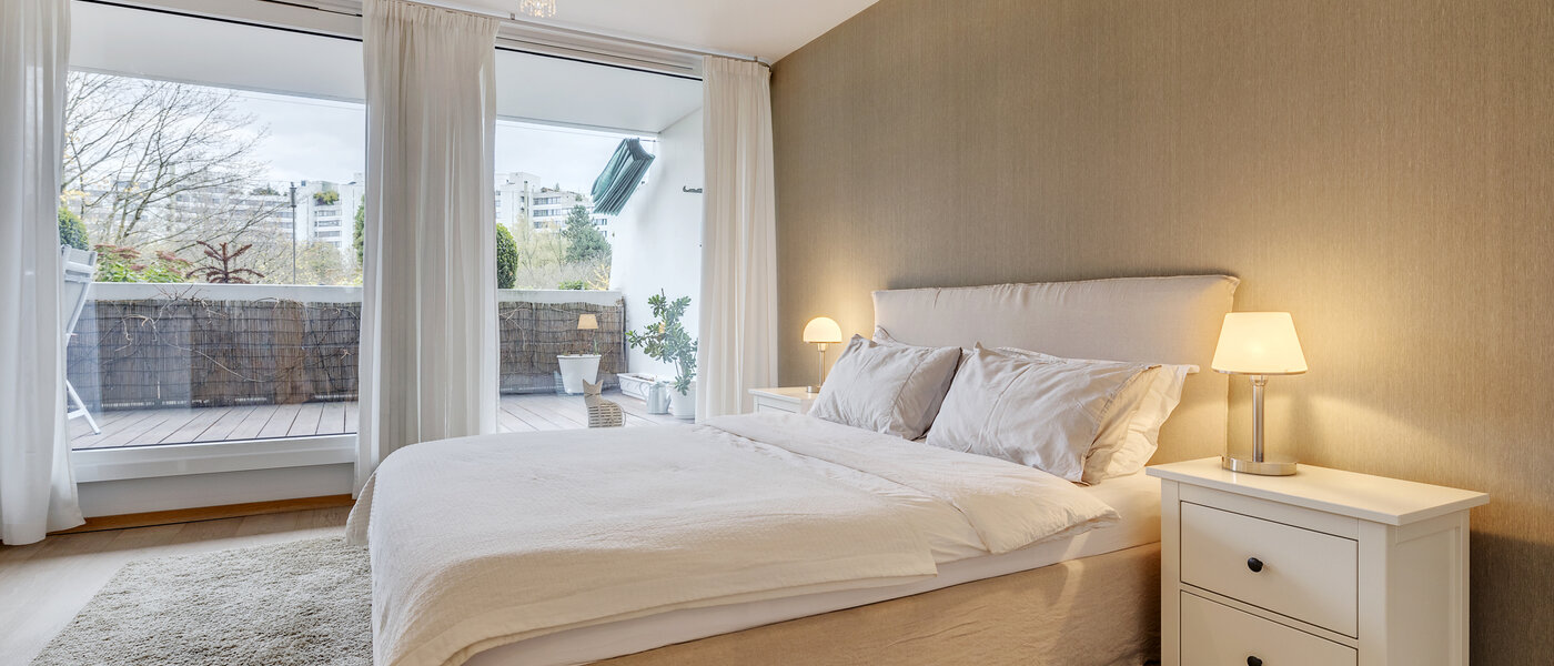 apartamento München Olympiadorf 02 dormitorio 10807