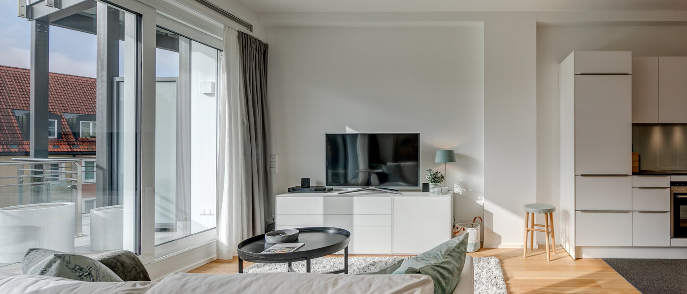 apartamento München Schwabing-West (rund um den Hohenzollernplatz) 07 salón 10823