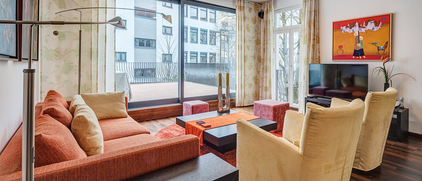 apartamento München Bogenhausen 02 salón 10830