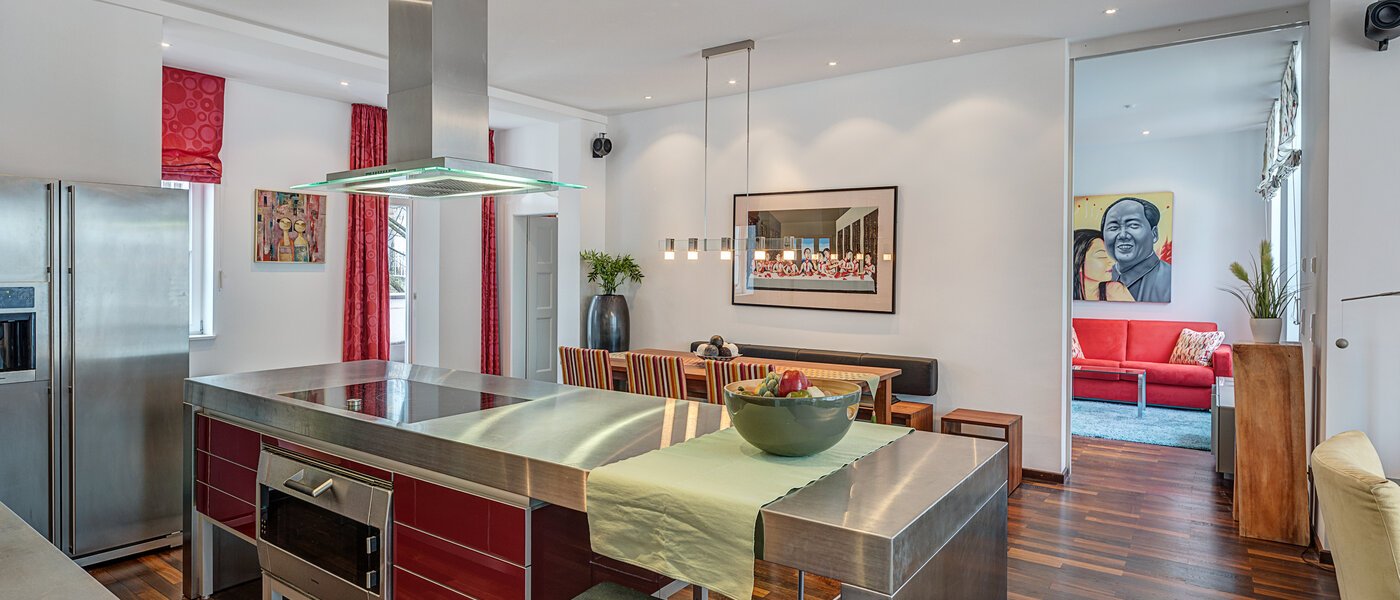 apartamento München Bogenhausen 01 cocina 10830