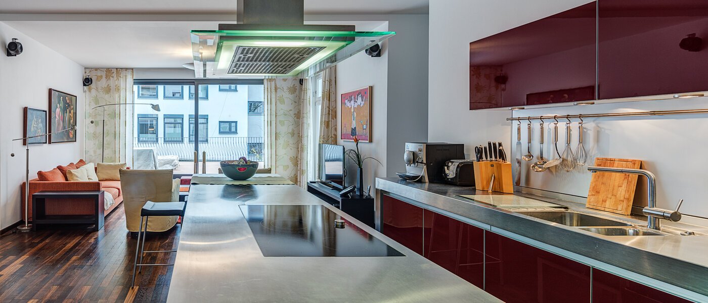 apartamento München Bogenhausen 03 cocina 10830