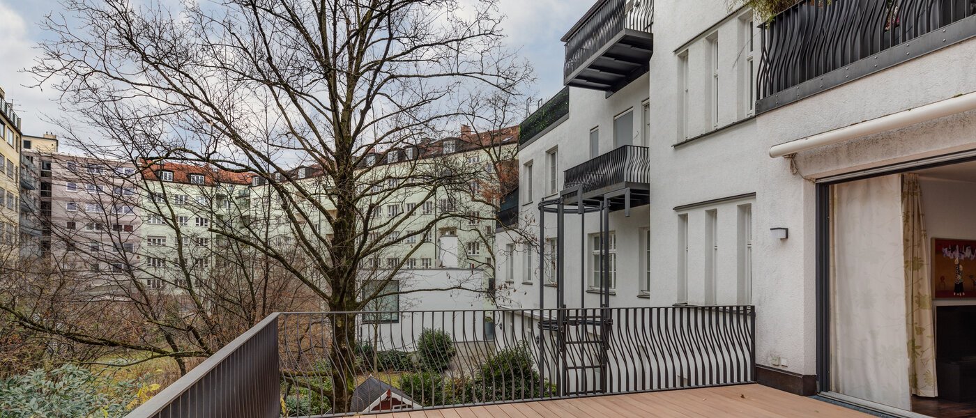 apartamento München Bogenhausen 01 terraza 10830