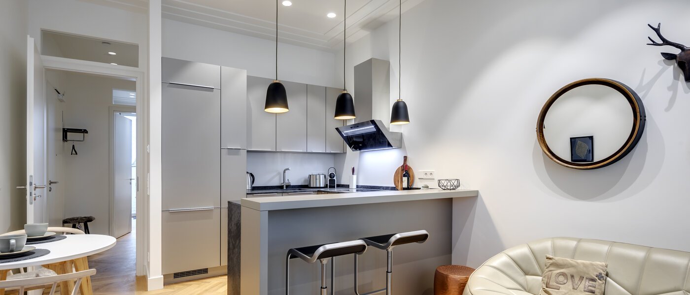 apartamento München Maxvorstadt - Rund um den Josephplatz 04 salón 10848