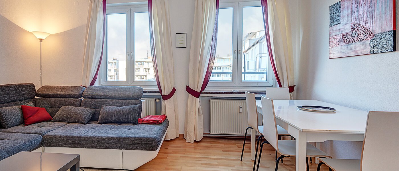apartamento München Schwabing (links der Leopoldstraße) 02 salón 10852