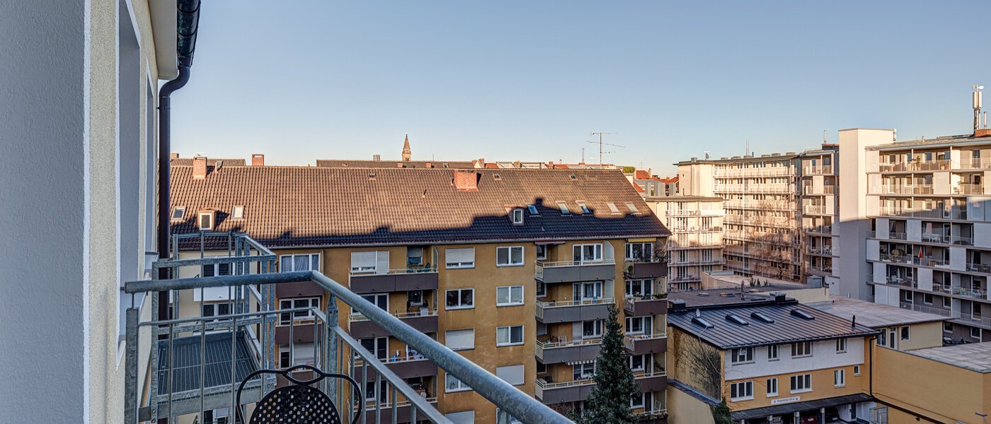 apartamento München Schwabing (links der Leopoldstraße) 01 balcón 10852