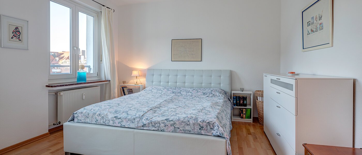 apartamento München Schwabing (links der Leopoldstraße) 01 dormitorio 10852