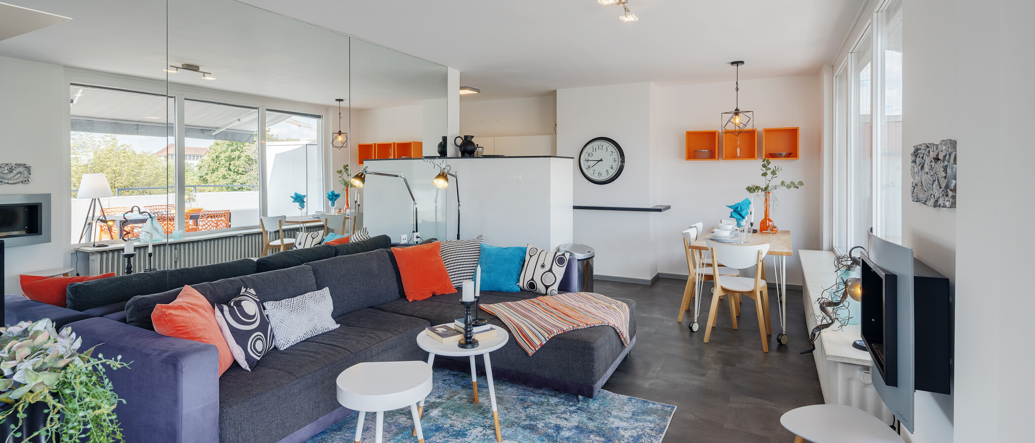 apartamento München Neuhausen 01 zona de día  10865