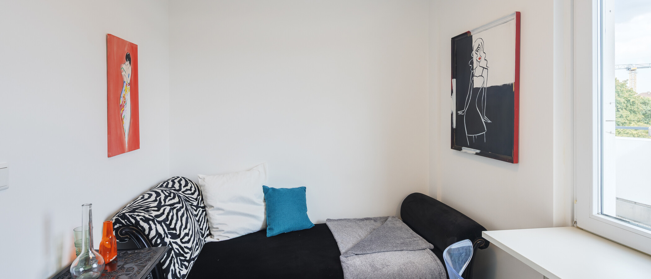 apartamento München Neuhausen 01 Oficina / Habitación de invitados 10865