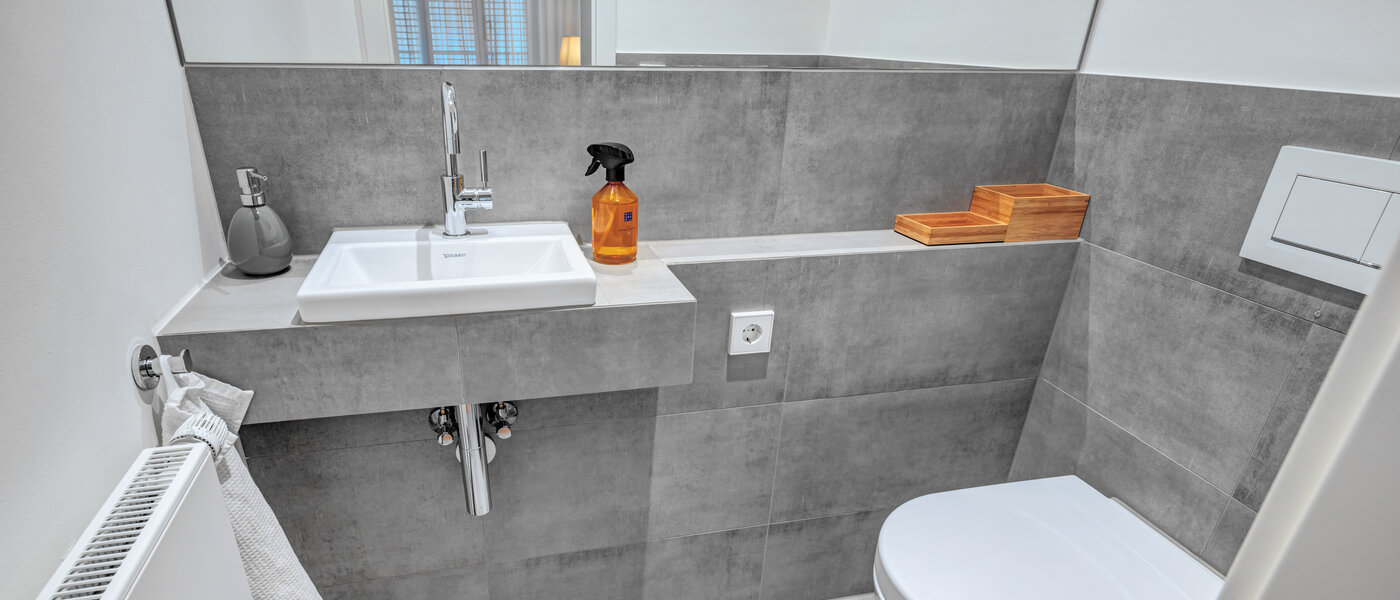 apartamento München Maxvorstadt - Rund um den Josephplatz 02 WC de invitados 10866