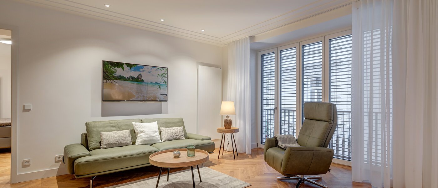 apartamento München Maxvorstadt - Rund um den Josephplatz 01 zona de día  10866