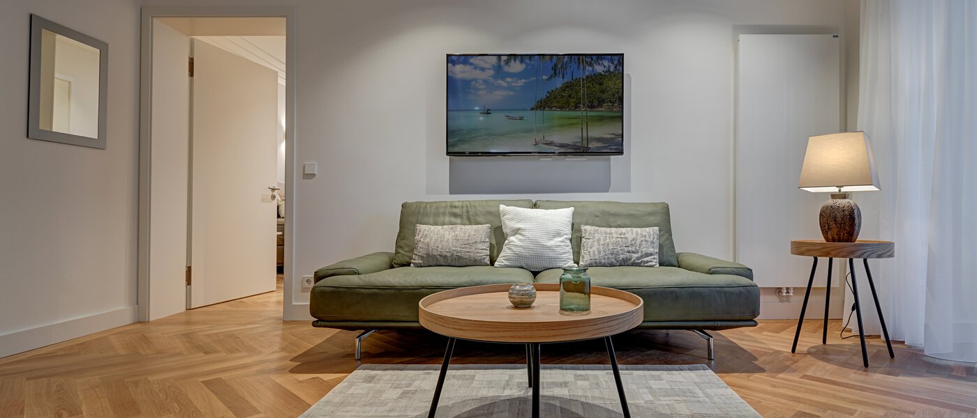 apartamento München Maxvorstadt - Rund um den Josephplatz 02 zona de día  10866