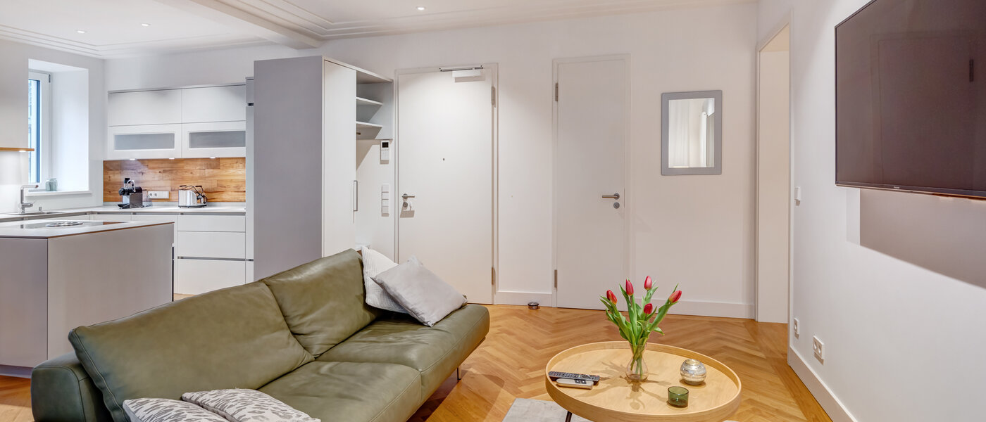 apartamento München Maxvorstadt - Rund um den Josephplatz 03 zona de día  10866