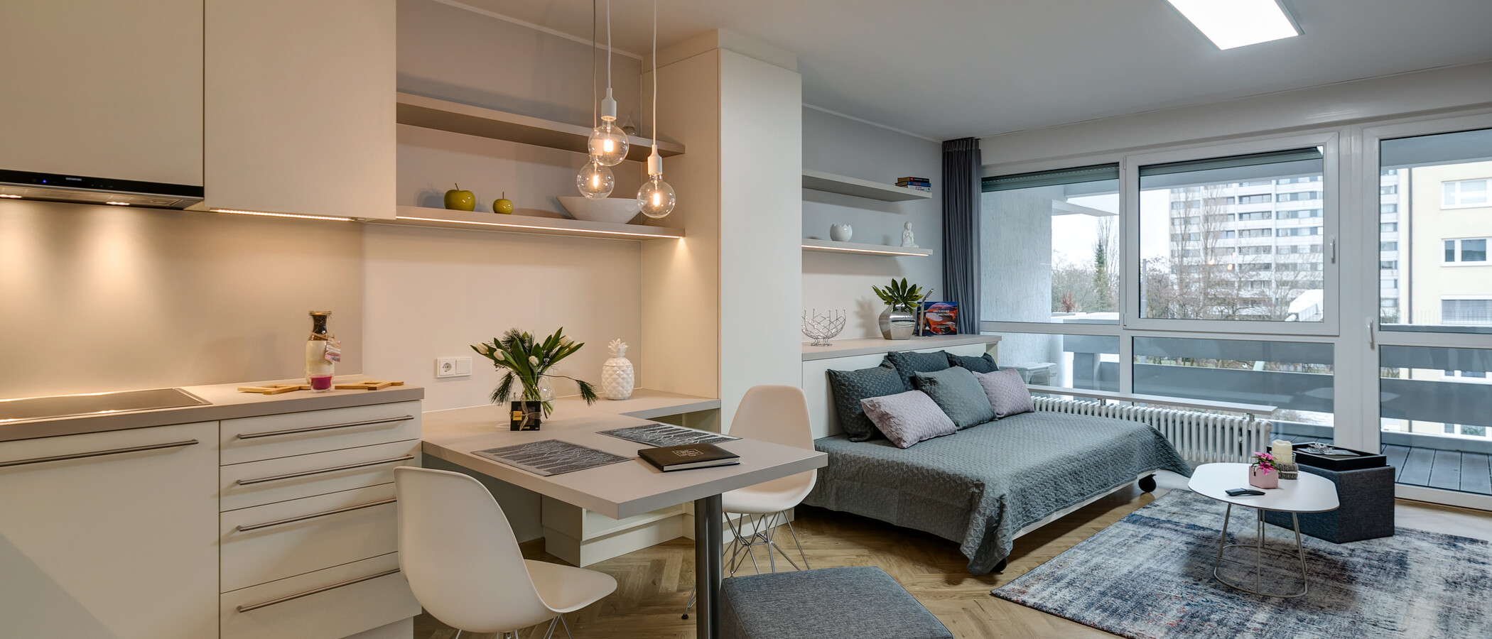 apartamento München Schwabing-West 01 salón 10867