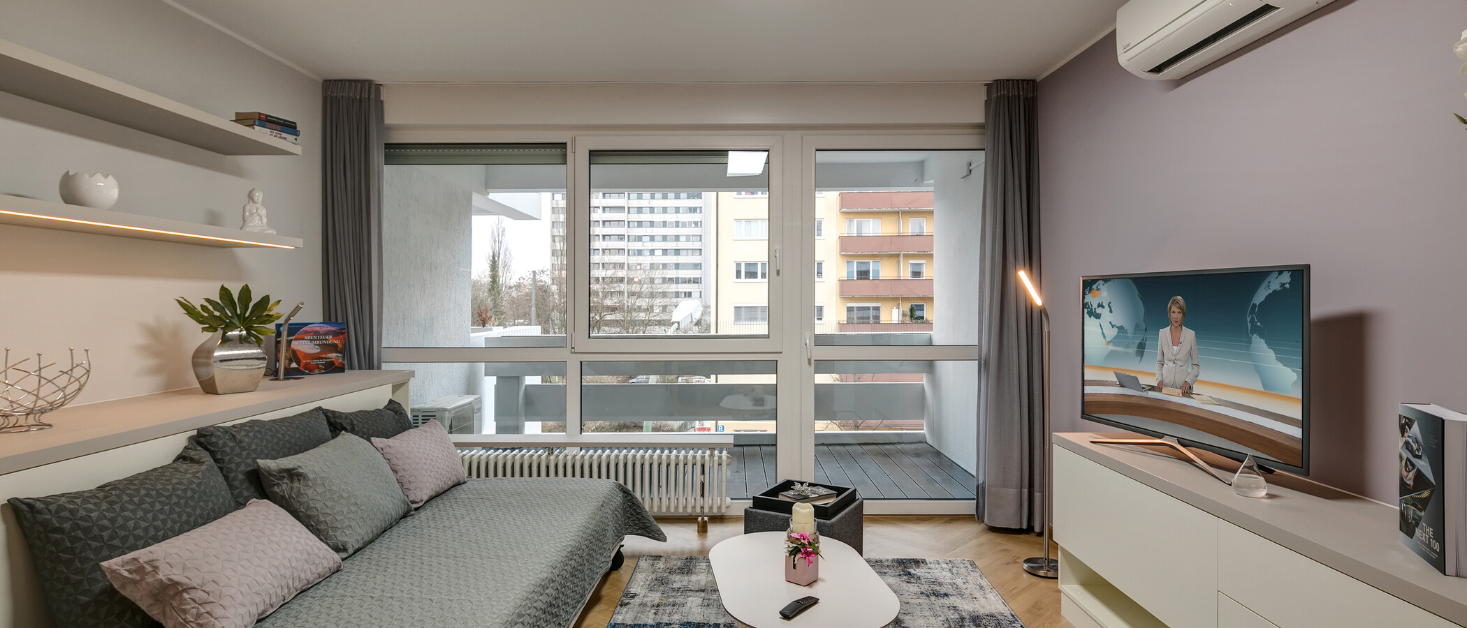 apartamento München Schwabing-West 02 salón 10867