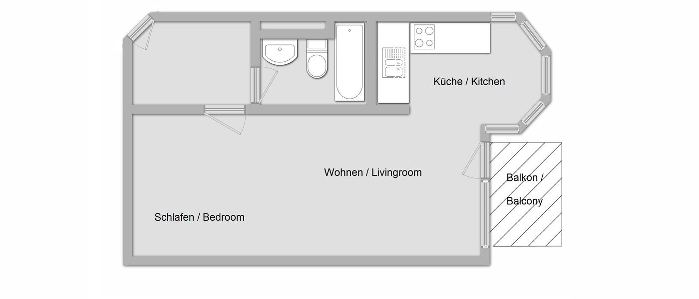 apartamento München Sendling 01 plano 10869