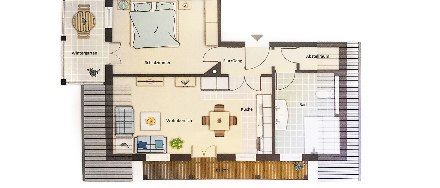 apartamento Starnberg 01 plano 10874