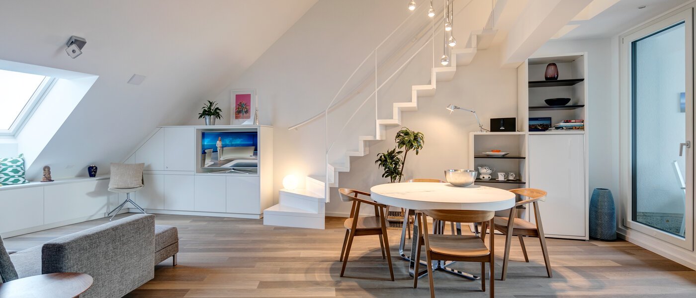 piso con galería München Maxvorstadt 02 salón 10881