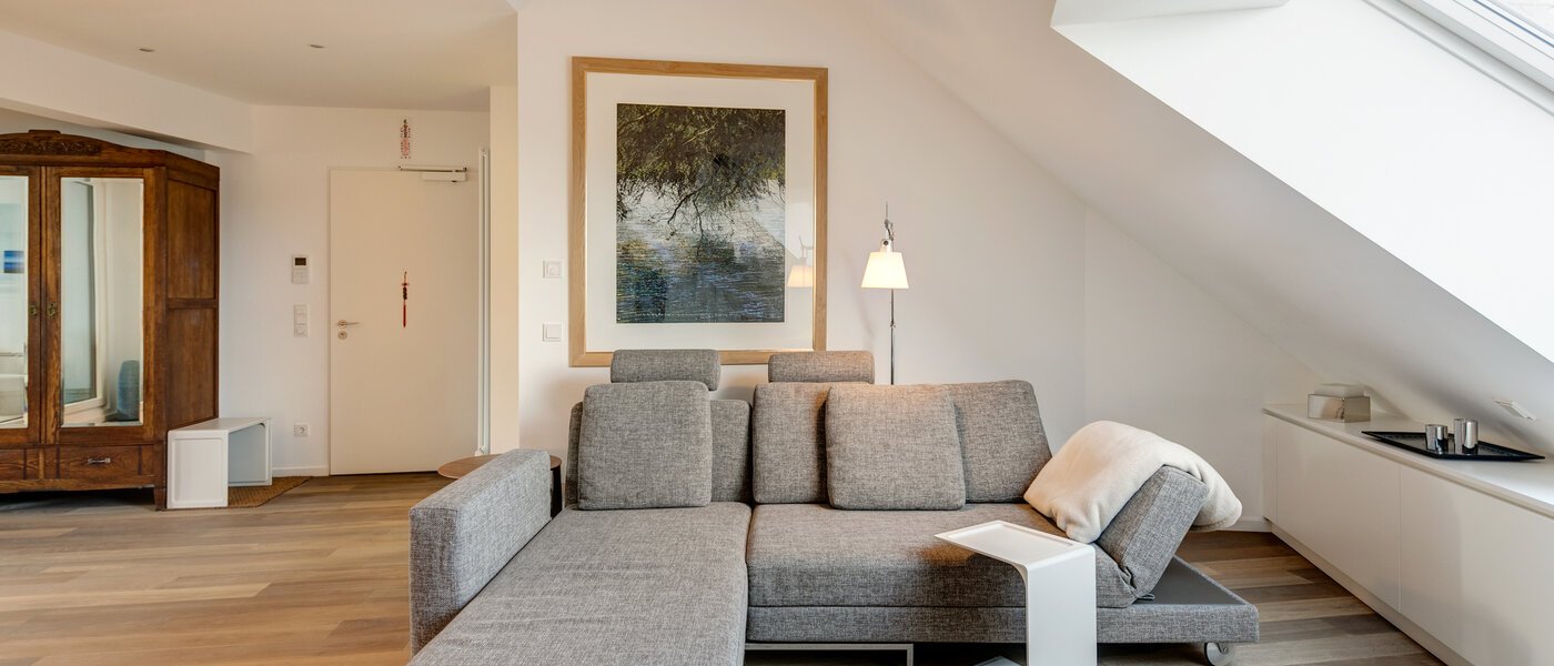 piso con galería München Maxvorstadt 05 salón 10881