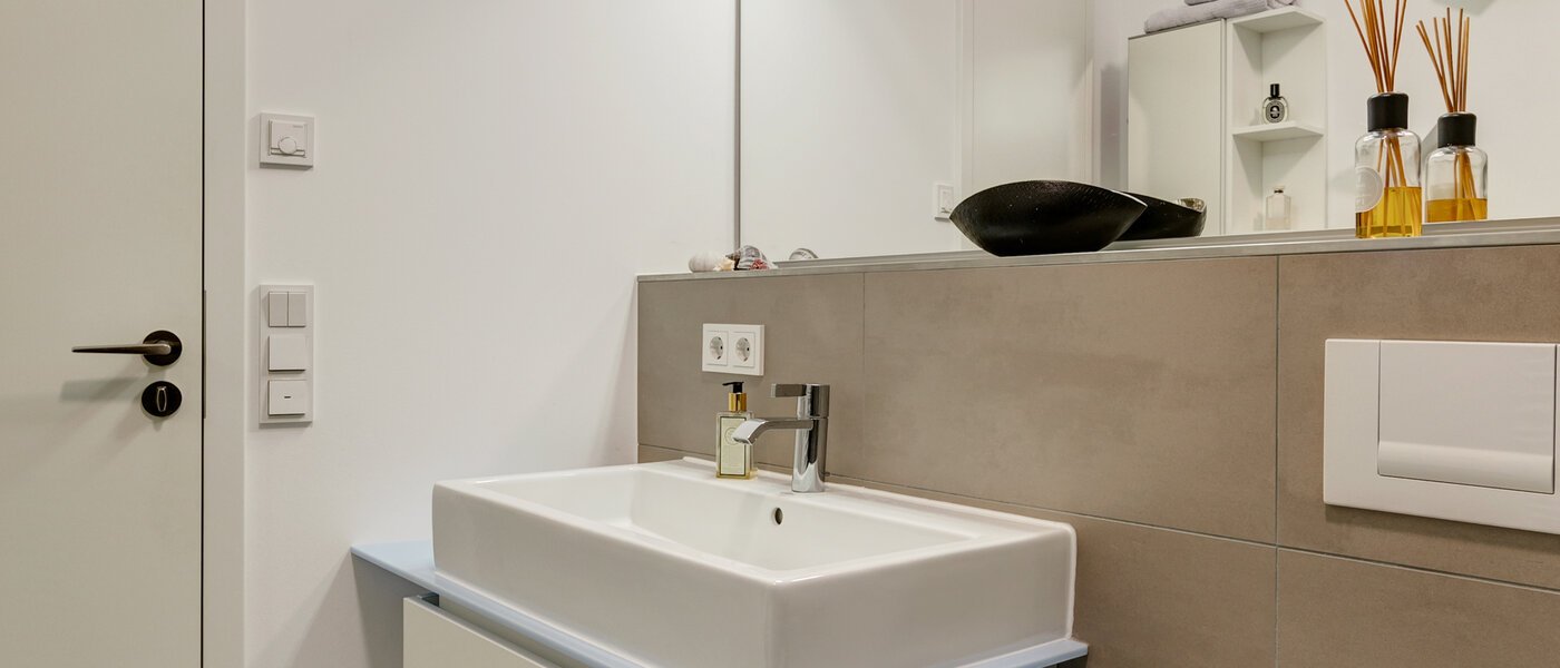 piso con galería München Maxvorstadt 04 baño 10881