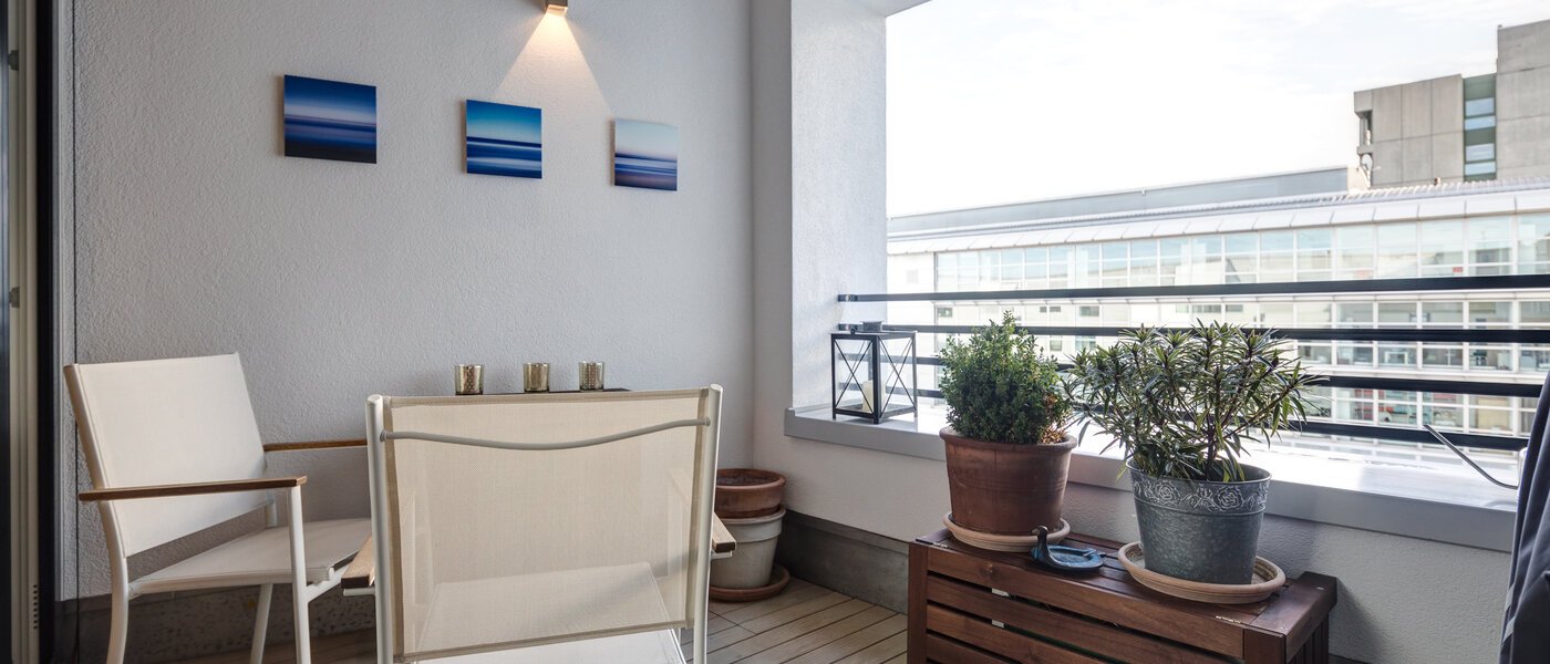 piso con galería München Maxvorstadt 01 balcón 10881