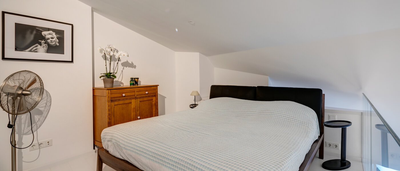 piso con galería München Maxvorstadt 02 dormitorio 10881