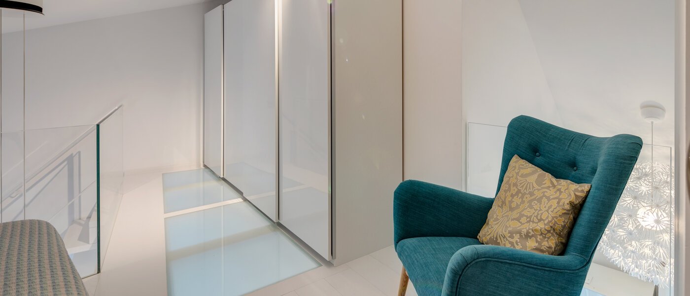 piso con galería München Maxvorstadt 04 dormitorio 10881