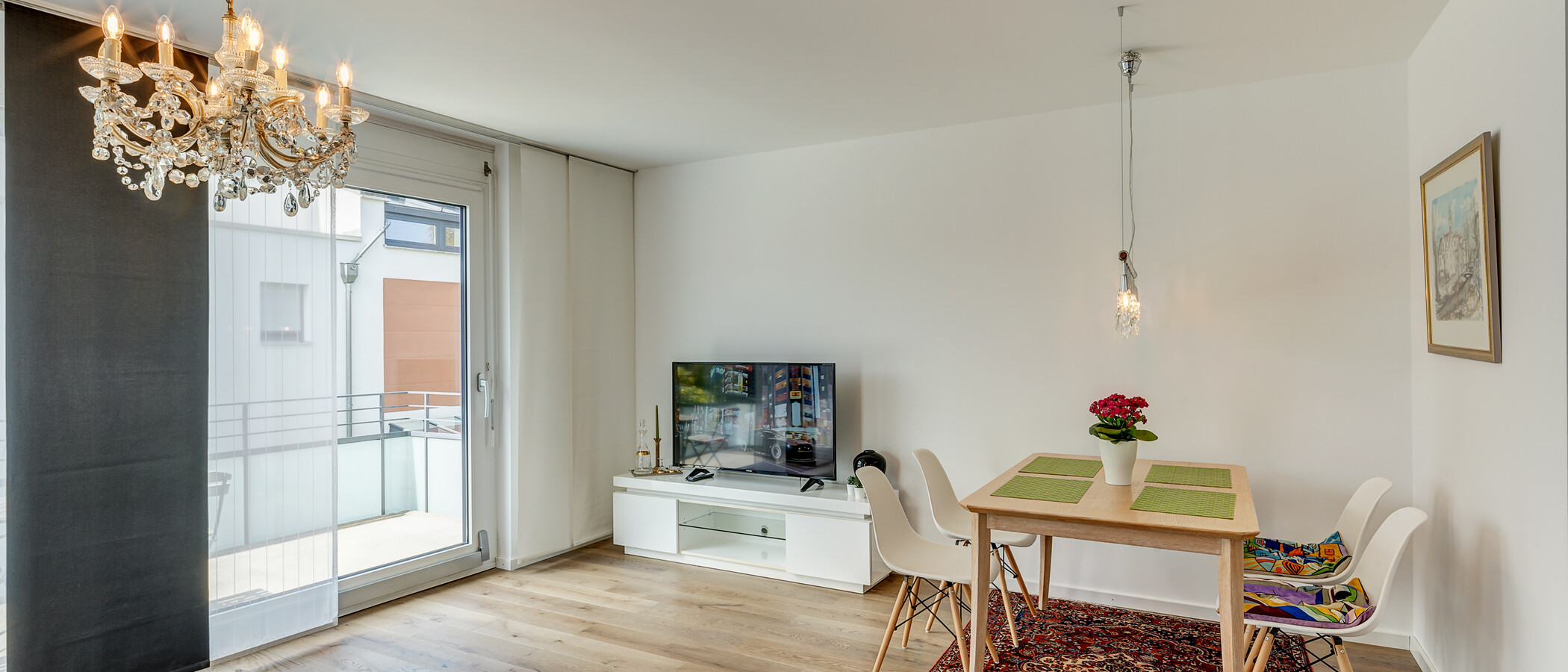 apartamento München Trudering 03 zona de día  10883