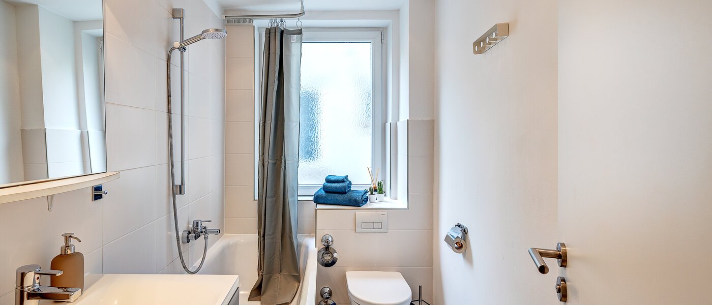 apartamento München Schwabing-West (rund um den Hohenzollernplatz) 01 baño 10889