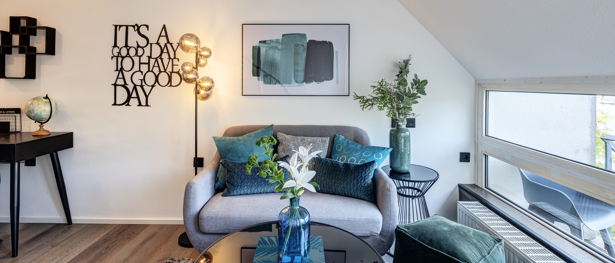apartamento München Maxvorstadt - Museumsviertel 02 zona de día  10918