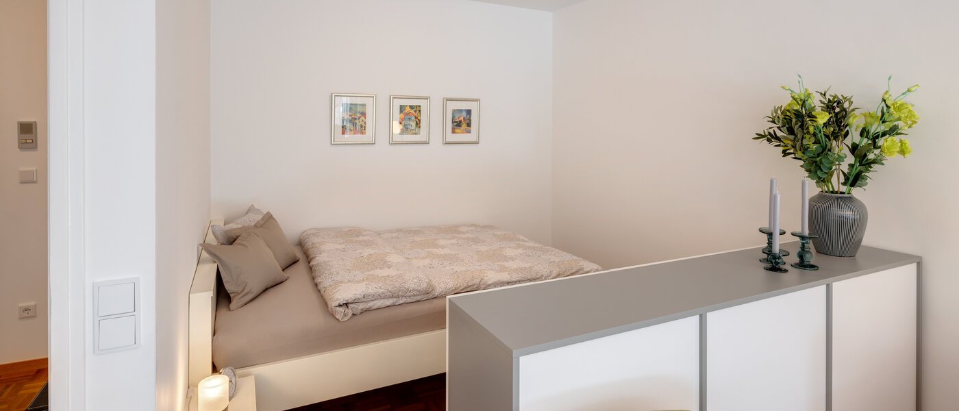 apartamento München Westpark 01 zona de dormir 10928