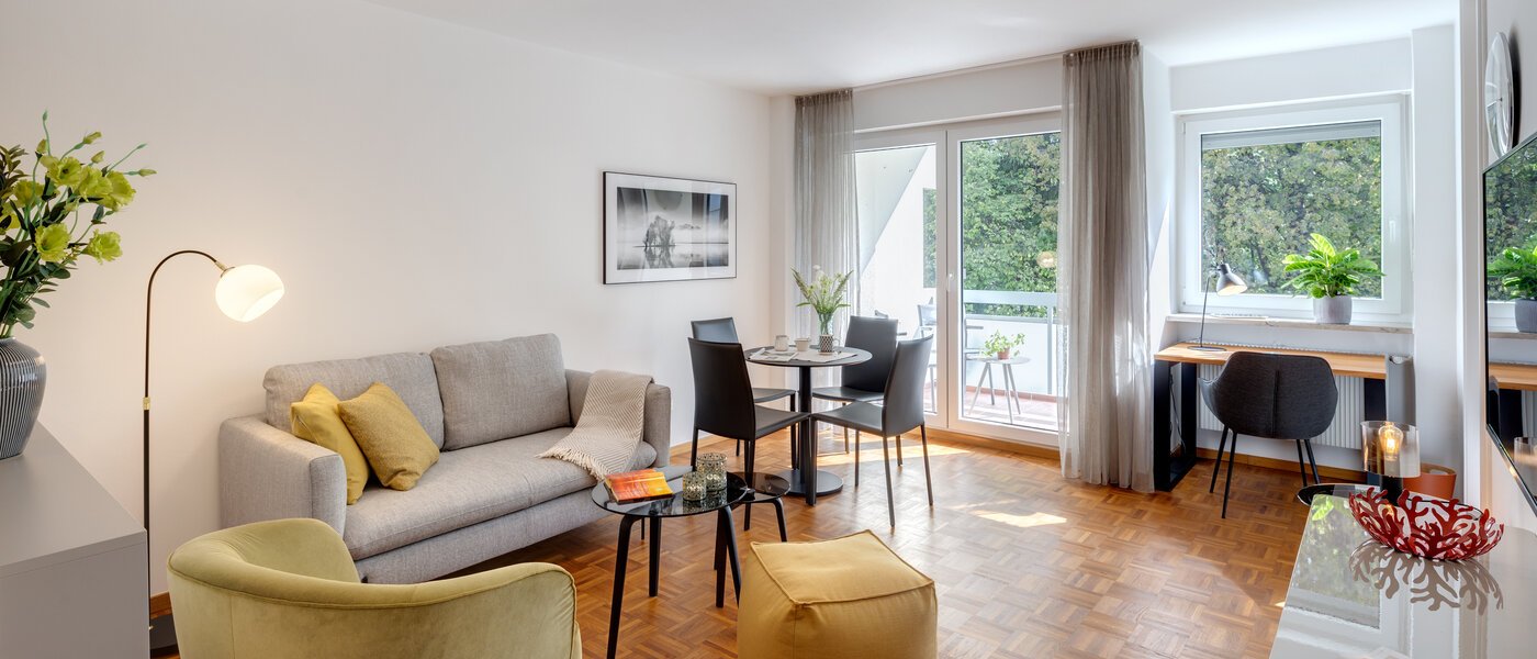 apartamento München Westpark 02 zona de día  10928