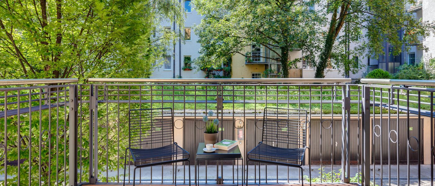 apartamento München Schwabing-West (rund um den Hohenzollernplatz) 01 balcón 10929