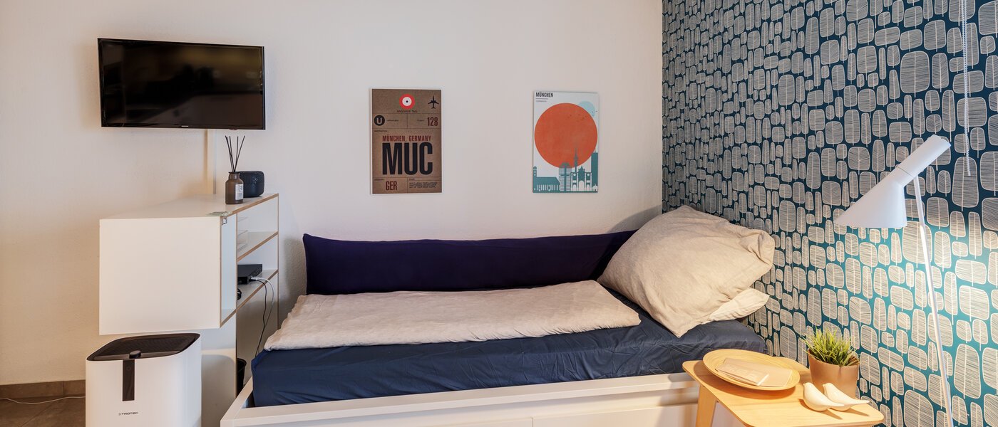 apartamento München Schwabing-West (rund um den Hohenzollernplatz) 01 zona de dormir 10929