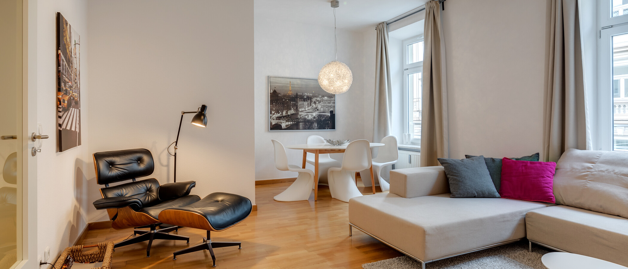 apartamento München Glockenbachviertel 01 salón 10946