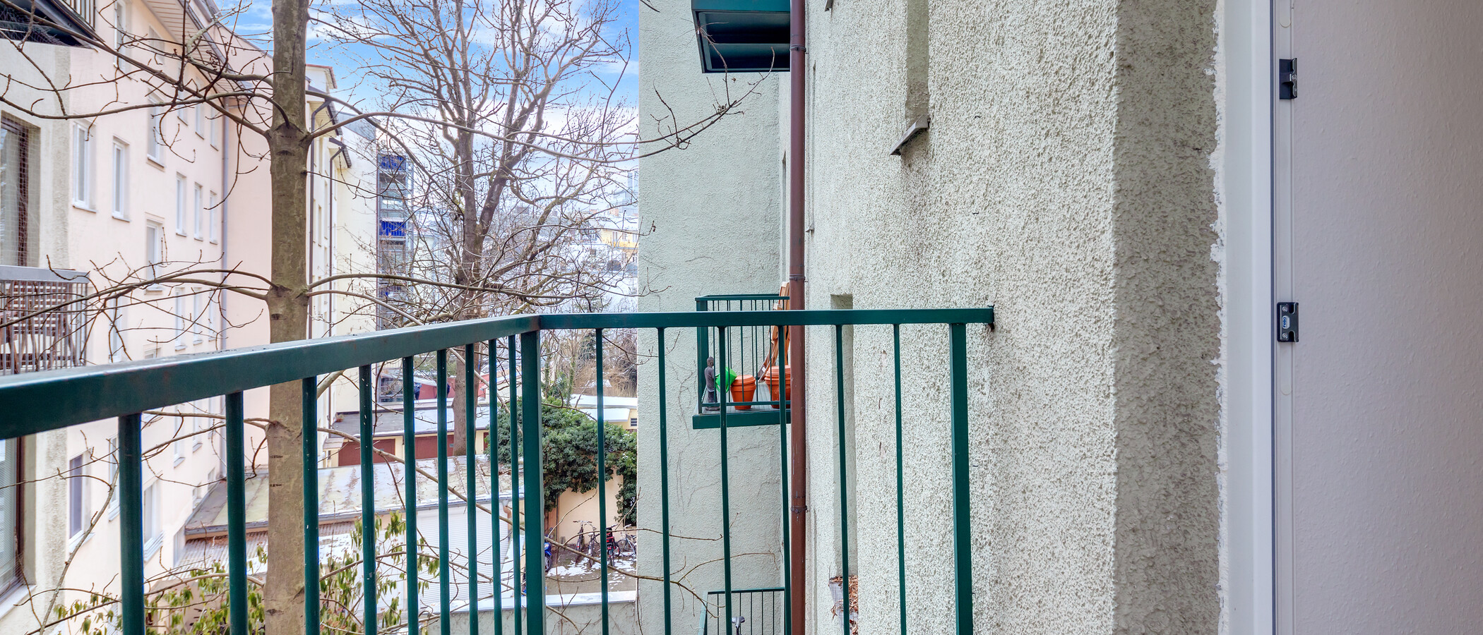 apartamento München Glockenbachviertel 03 balcón 10946