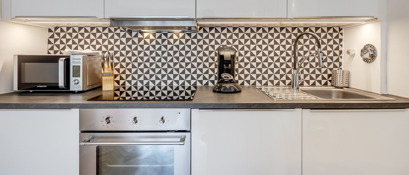 apartamento München Maxvorstadt - Universitätsviertel 02 cocina 10955