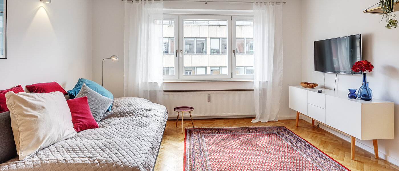 apartamento München Maxvorstadt - Universitätsviertel 04 zona de día  10955