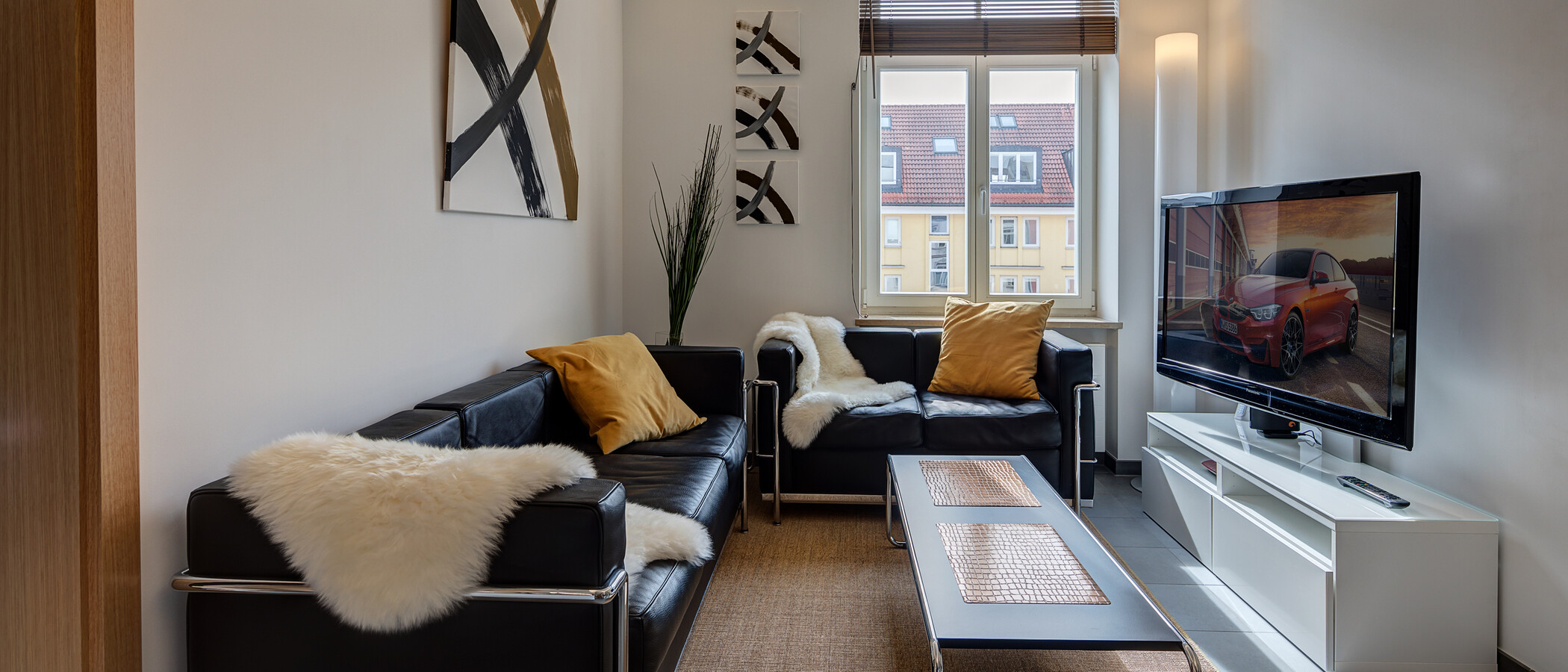 apartamento München Haidhausen 01 salón 10977