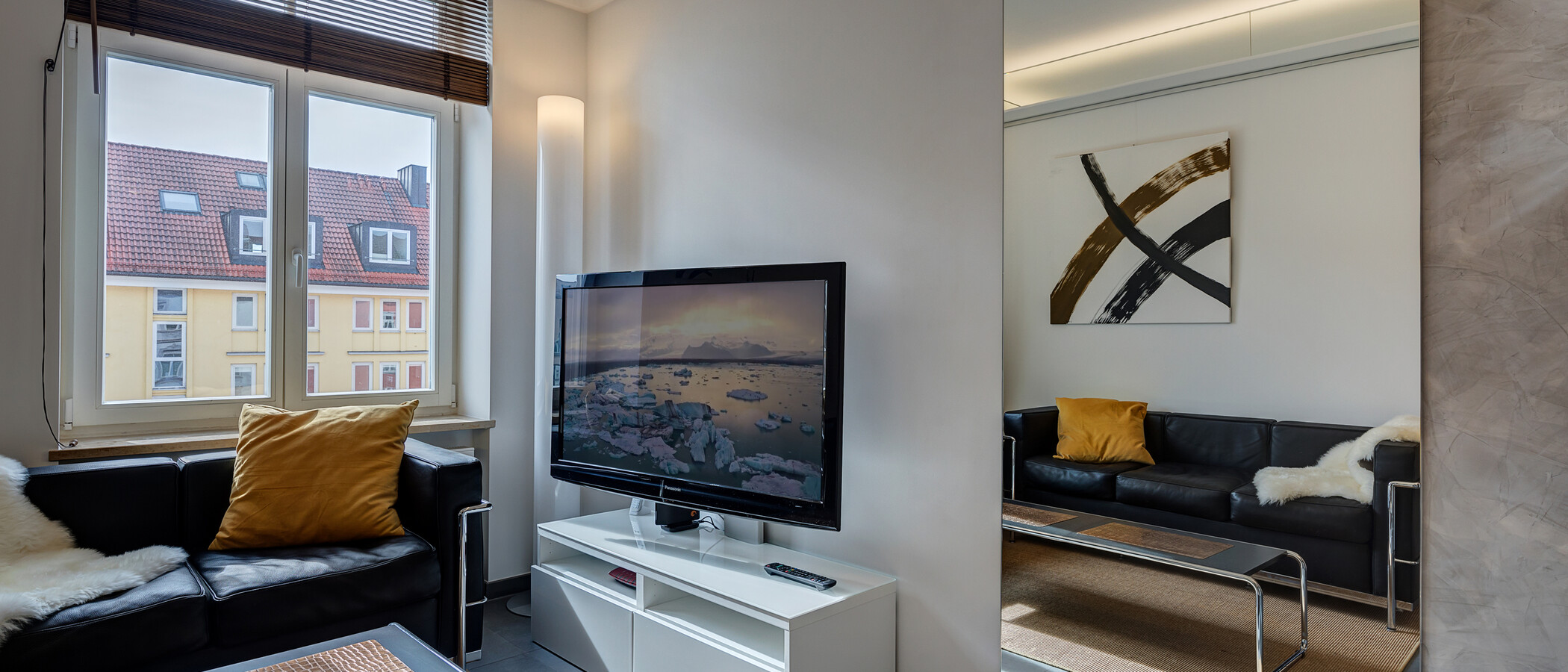 apartamento München Haidhausen 02 salón 10977