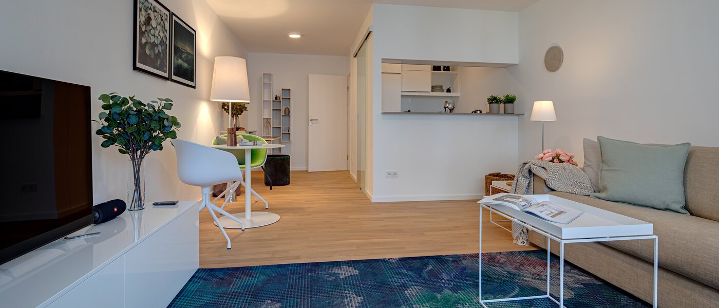 apartamento München Maxvorstadt - Amalienpassage 01 zona de día  10996