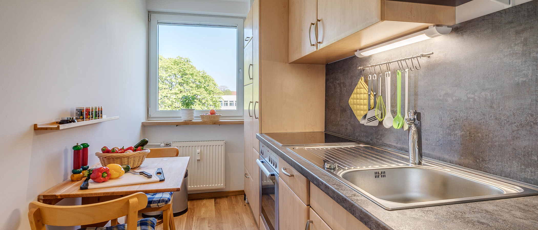 apartamento München Neuhausen 01 cocina 11009