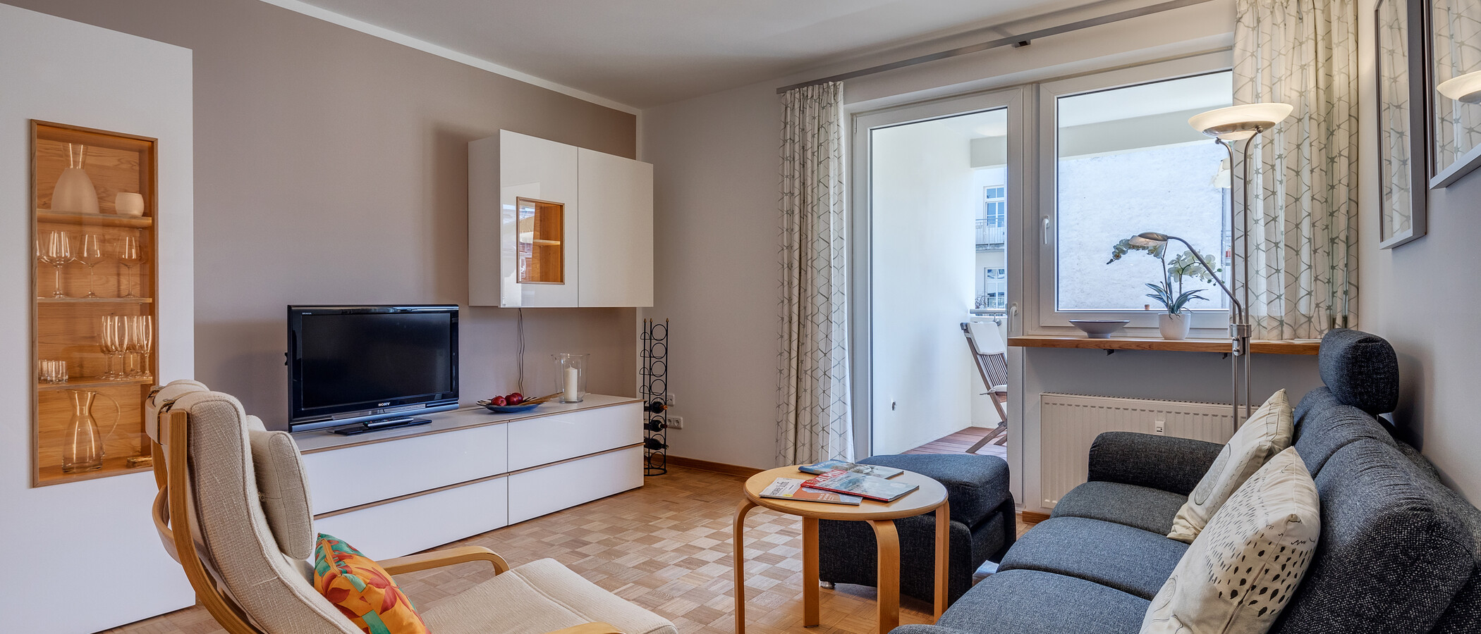 apartamento München Neuhausen 04 sala de estar 11009