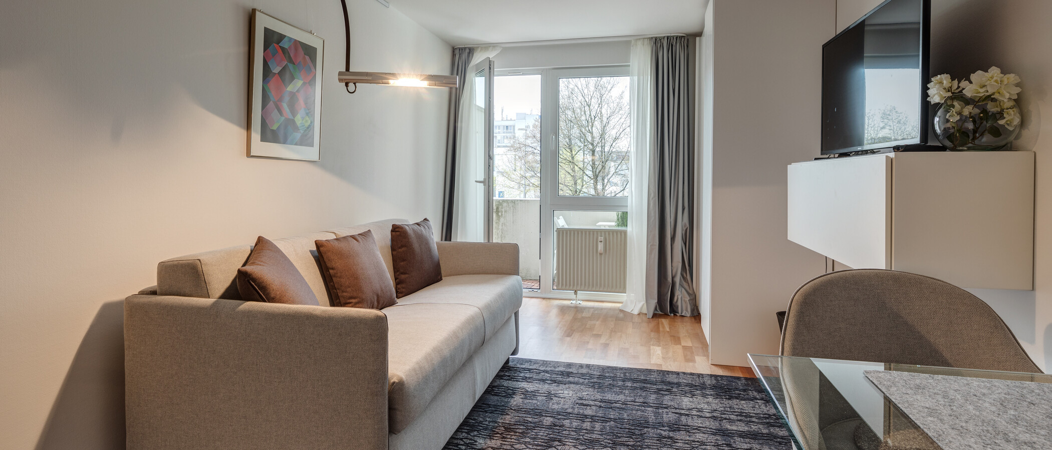 apartamento München Schwanthalerhöhe 01 zona de día  11013