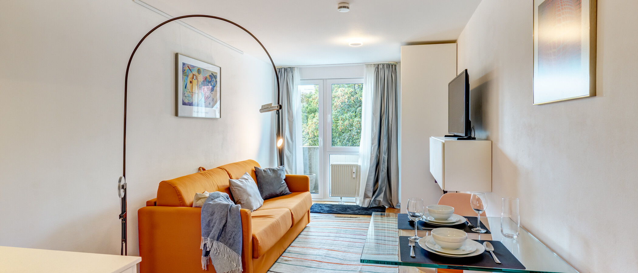 apartamento München Schwanthalerhöhe 01 zona de día  11013