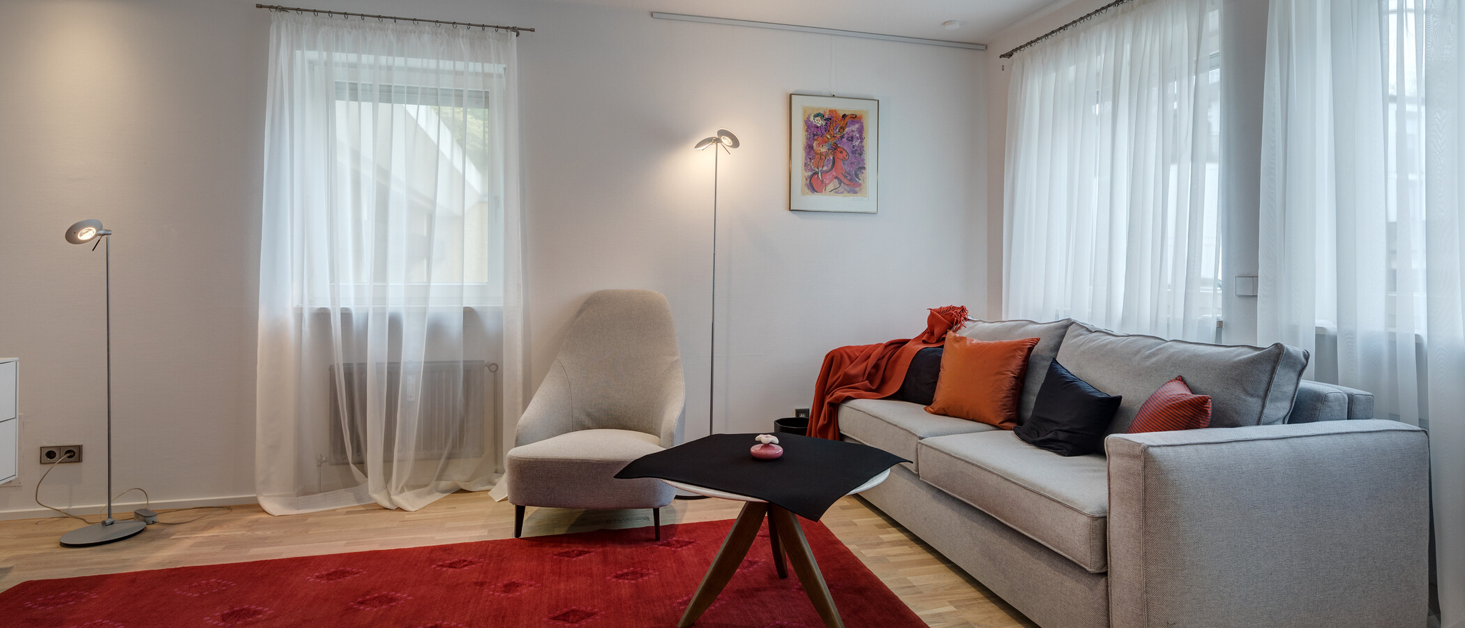 apartamento München Herzogpark 02 sala de estar 11014
