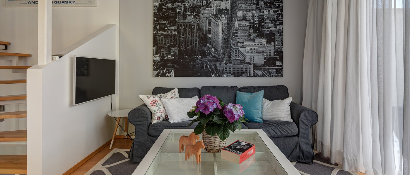 casa pareada Gröbenzell 05 sala de estar 11015