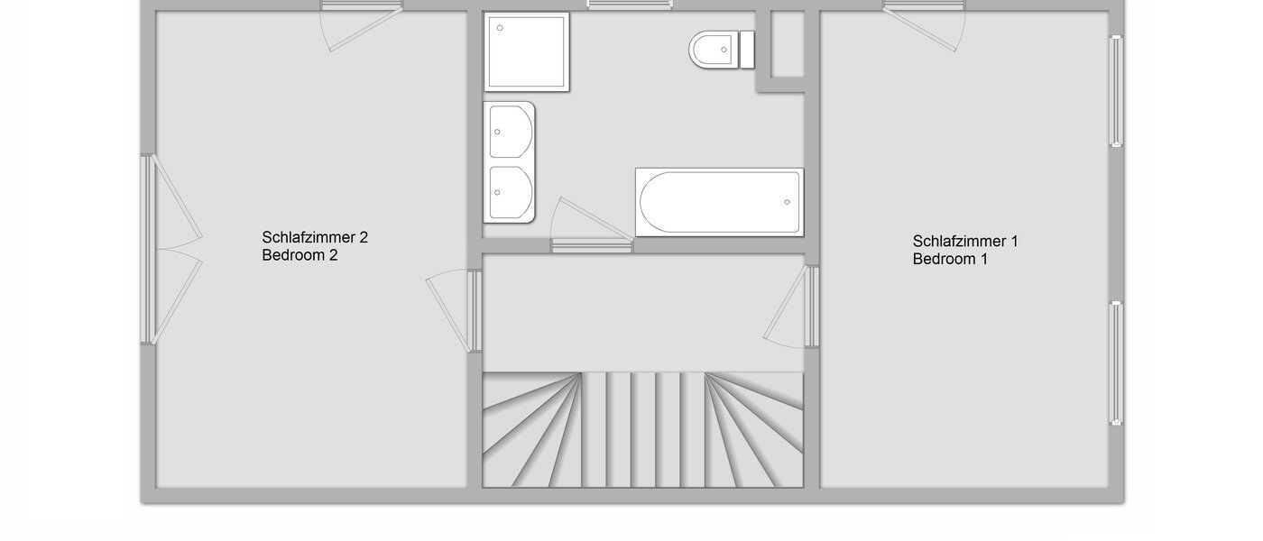 casa pareada Gröbenzell 02 plano 11015